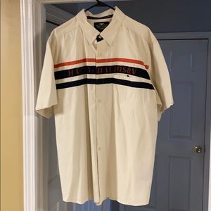 Harley Davidson button down shirt